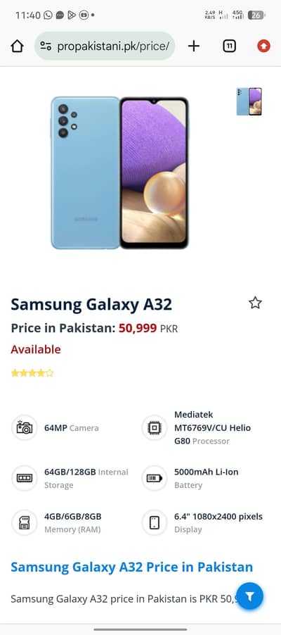 Samsung A32