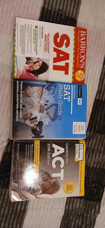 SAT & ACT books