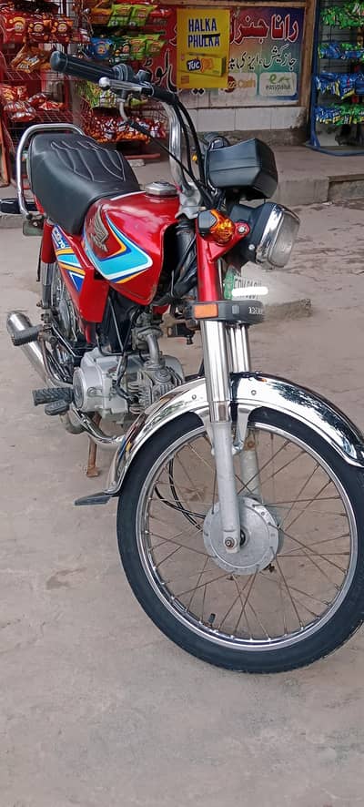 Honda cd 70 2019 model full geniun parts FSD registered