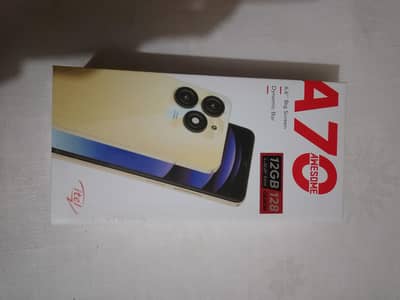 Itel A70 – 128GB Storage, 4GB+8GB RAM, Neat Condition