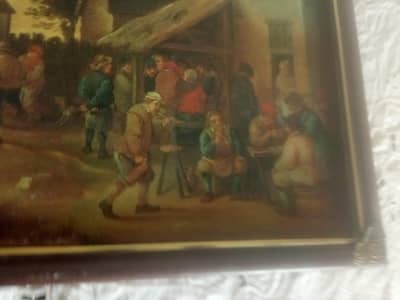 Antique painting. rare art. vintage. painting.