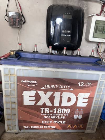 Used UPS with Tall Tubler Battery 185AH with upto 5hours Back up