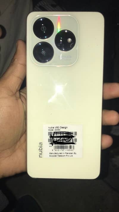 Nubia v60 With box and charger