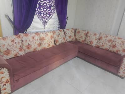 L shaped sofa