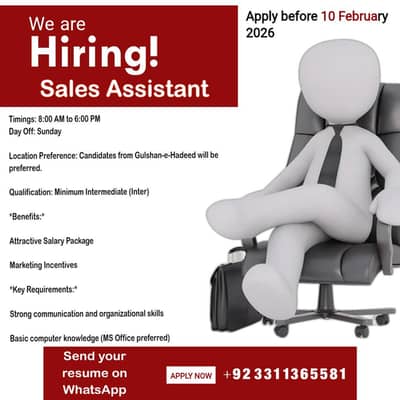 Sales Assistant
