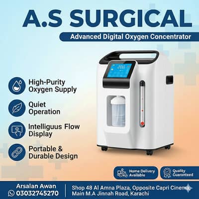 Oxygen Concentrator / Oxygen Machine for Sale – Karachi