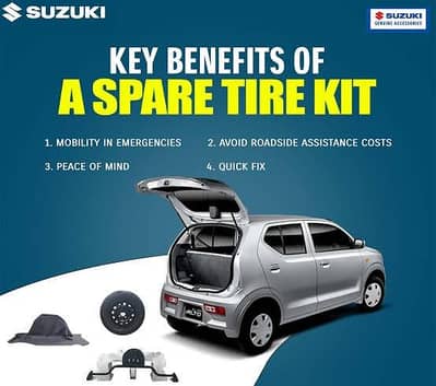 Alto Spare Wheel Assembly / Kit / Tyre
