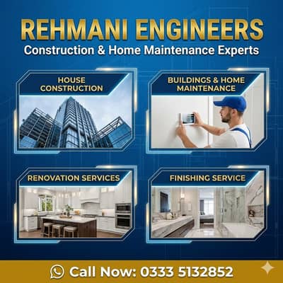 House Construction Service in Islamabad-Buildings and Home Maintenance