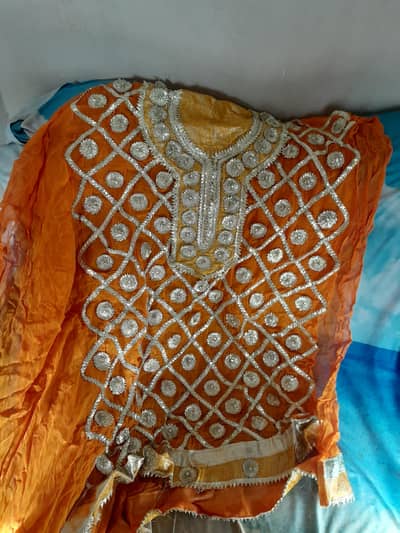 Unstich new beautiful  kamdar gotta kameezain/lhenga/shaarara/dopatty