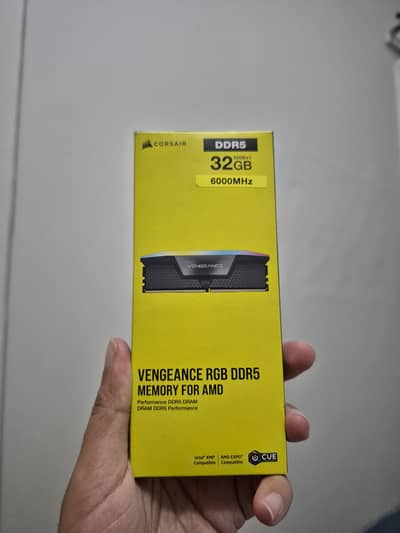 NEW CORSAIR 32GB RGB DDR5 6000MHZ
