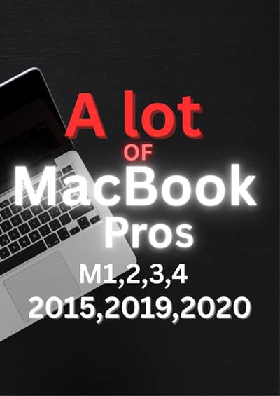 A lot of Mecbook pros