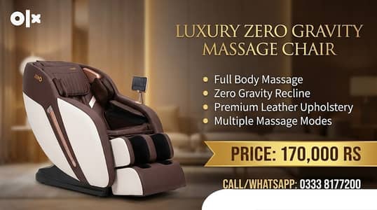 ZERO Zero-Gravity Massage Chair
