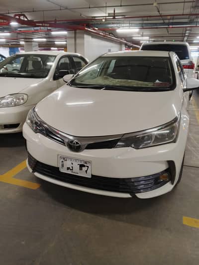 Toyota Corolla XLI December 2017 Register 2018 January