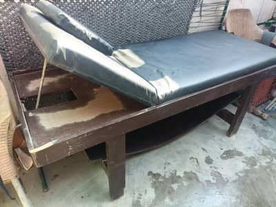 Wax bed saloon furniture massage bed