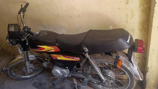 Pak Hero 70cc Motorcycle in Good Condition