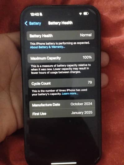 iPhone 16 jv 128 with box