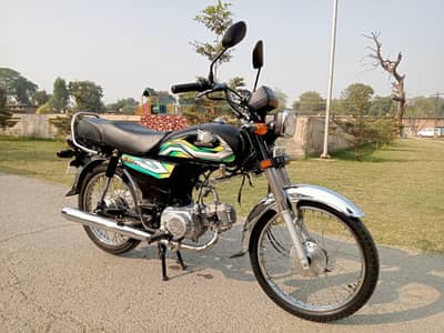 Honda CD 70 2022 Model sticker 2023