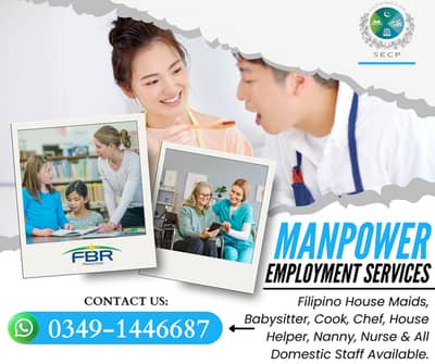 Maids / House Maids / Chef / House Cook / Baby Sitter maid available