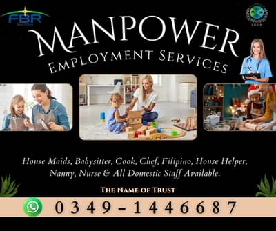 Maids / House Maids / Chef / House Cook / Baby Sitter maid available