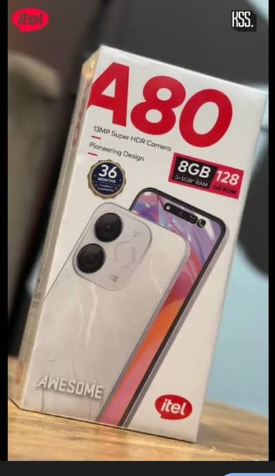 itel a80 box pack