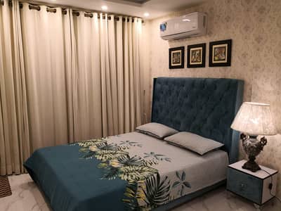 1 bed luxury furnished apartment available for rent sector C bahria town Lahore
