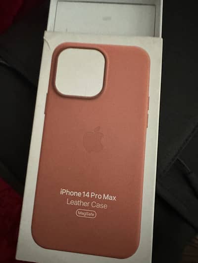 Leather Case 14 pro max