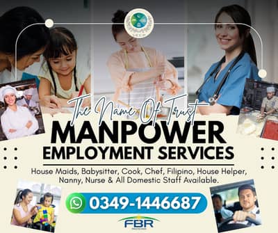 Maids / House Maids / cook / House chef / Baby Sitter maid available