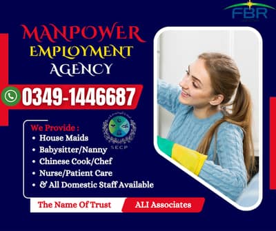 Maids / House Maids / cook / House chef / Baby Sitter maid available