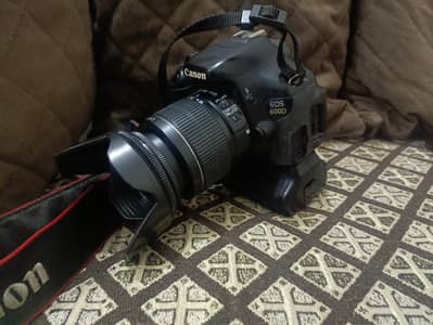 Urgent for Sale Canon 600D with completes kit and 3 lenses