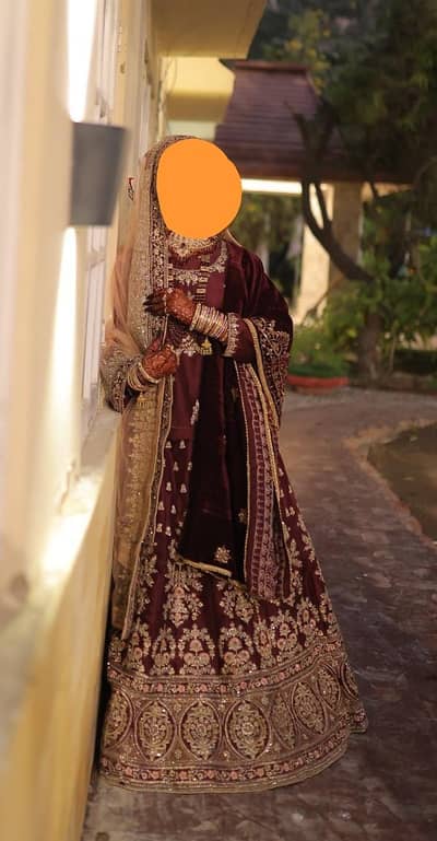 Bridal Wedding lehnga / Valima maxi