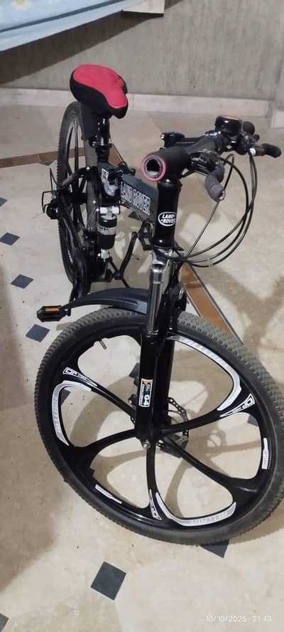 Folding Bicycle 26(Land Rover G4 Challenge) Black  for Sale