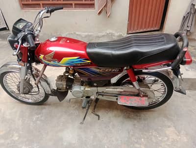 bike CD 70 used 2021 model for sell