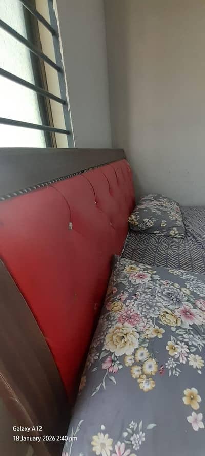 king size bed with wardrobe and dressing