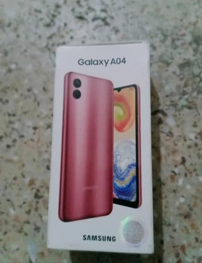 Galaxy A04 3/32 With Box.