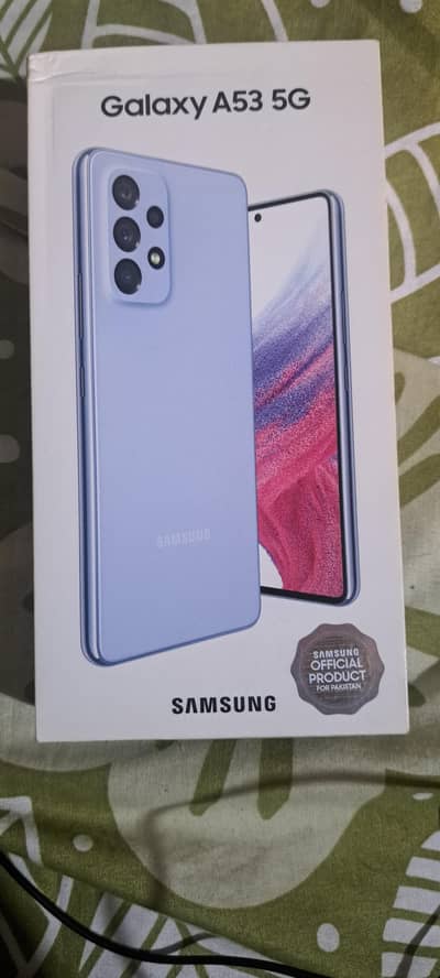 samsung A53 5G  blue colour