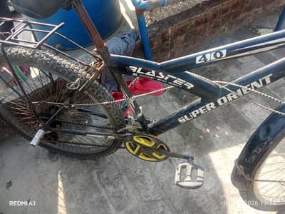 super orient cycle with front disk break and gare system