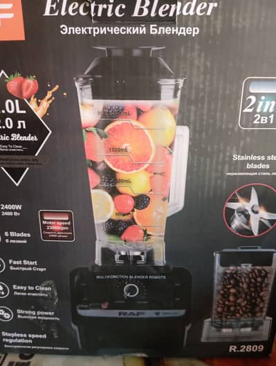 New electric blander 10.10 condition