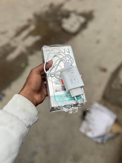 infinix zero 40 just box open 10/10 all accessories