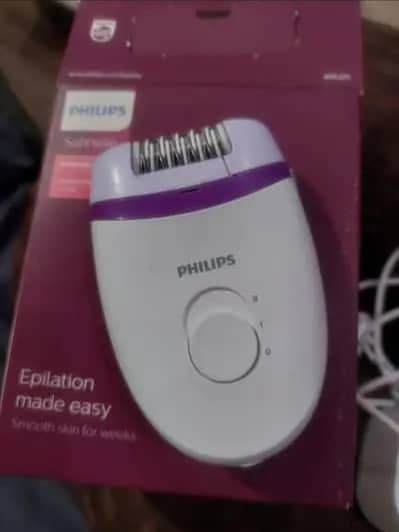 Philips Epilator – Brand New (Box Opened, Never Used)