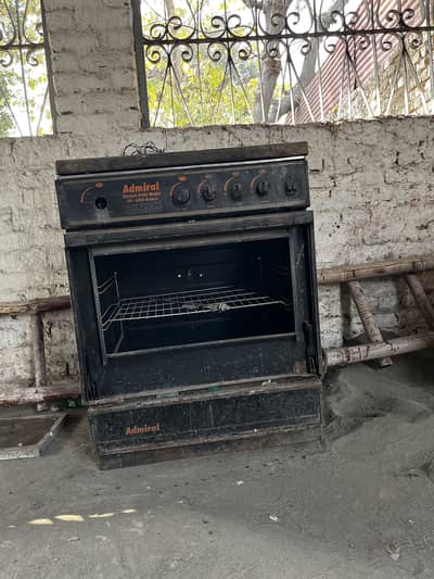 3 burner stove with oven