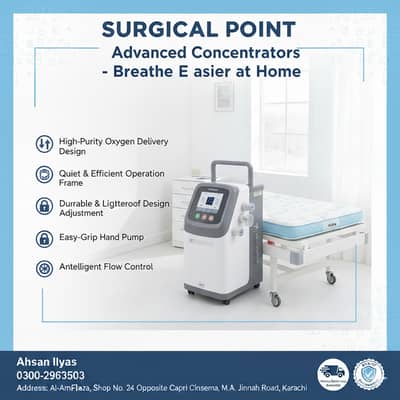 Oxygen Machine for Patient Use – Home & Hospital – Karachi