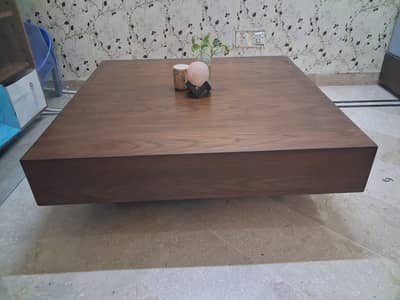 Brown Wooden  Coffee / Center Table