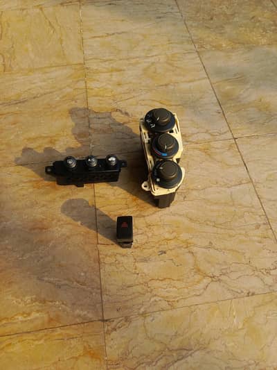 Ac control nobs and on off switch for honda Civic 2005 cf4