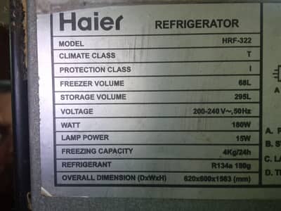 Haier Refrigerator for sale in good condition