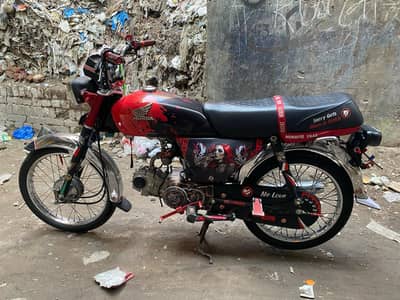 Honda CD70 modified baik