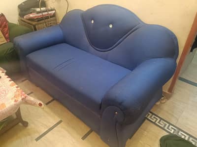Royal blue colour Sofa Set