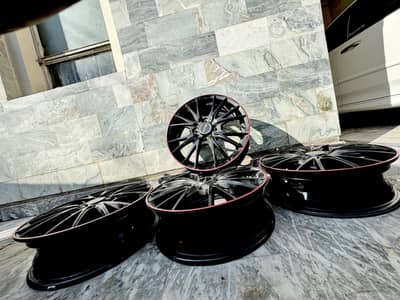 15 inches Japanese alloy rims for sale 6months used