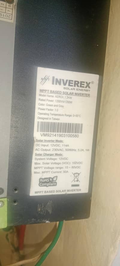 inverex 1.2 kw inverter