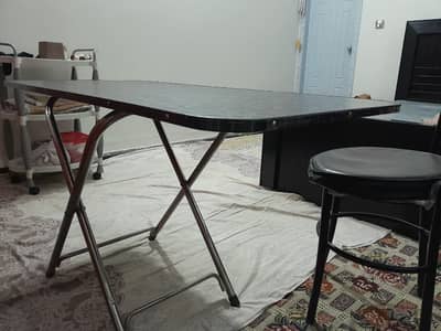 4x2 Dining / Study Table with 6 Chairs – Excellent Condition