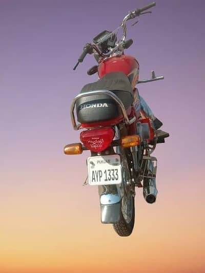 Honda CD 70cc brand new condition number 1333